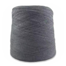 Factory 3.4NM 58% A Acrylic 42% N Tube grey Dyed colors 3.4NM Decorative pattern Tape Fancy yarn for sweater